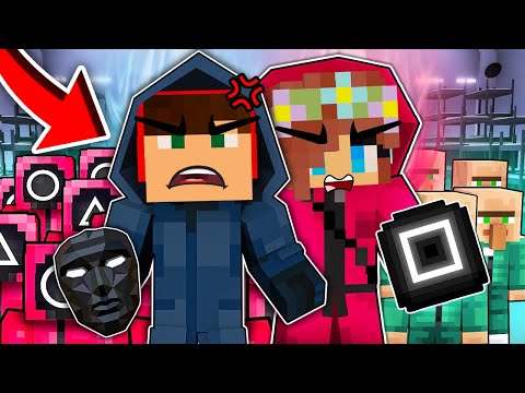 ZOSTAJEMY PRZYWÓDCAMI RODZINY SQUID GAME W MINECRAFT?! GPLAY & LUMI