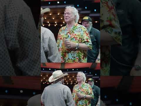 Opry member T. Graham Brown meets Tyler White before his Opry debut!