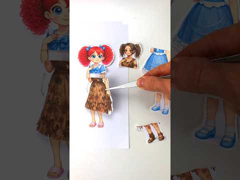 Poppy Playtime Poppy Dress Up Challenge 👗 Choose the Right Outfit! #poppyplaytime #shorts