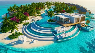 Inside the Most Luxurious Island Resort in the World 🌴🏝️