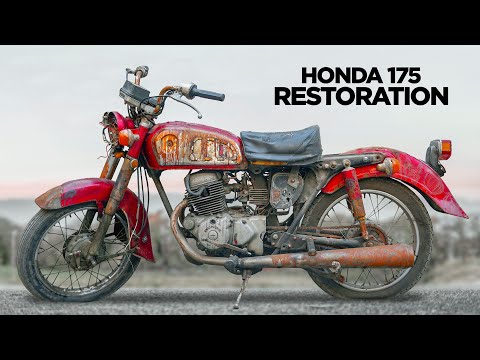 Restoration of Antique Honda 175cc - Final Part