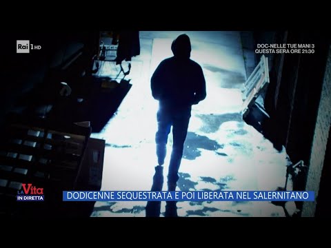 Dodicenne sequestrata e poi liberata fuori da un cimitero - La Vita in diretta - 11/01/2024