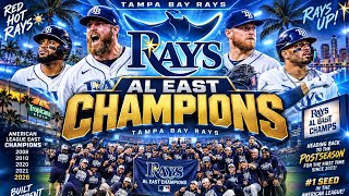 🚨 BREAKING: TAMPA BAY RAYS WIN THE 2026 AL EAST! 🏆☀️ #1 SEED IN THE AMERICAN LEAGUE! 🔥⚾