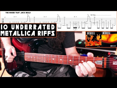 10 Underrated Metallica Riffs from Load & Reload | With Tabs