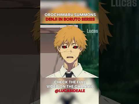 Orochimaru Revives Denji in Boruto Series!