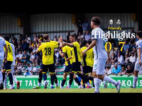 First friendly and first win of the preseason! | HIGHLIGHTS friendly Diegem Sport - Union