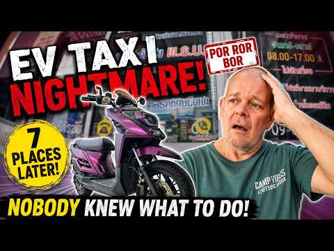 Taxing My Electric Scooter in Thailand Was a NIGHTMARE!