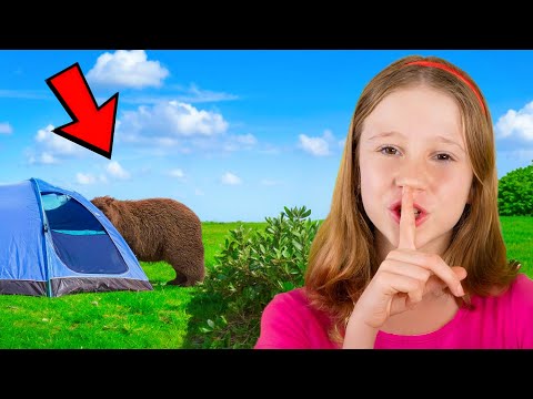 Nastya no Acampamento na Natureza Histórias Divertidas com Animais | Vídeo Infantil 1 Hora