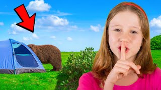 Nastya no Acampamento na Natureza  Histórias Divertidas com Animais | Vídeo Infantil 1 Hora