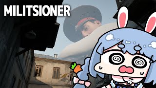 【Militsioner】デカ過ぎんだろ… 超巨大な警官が監視してる町から脱出する！！！ぺこ！【ホロライブ/兎田ぺこら】