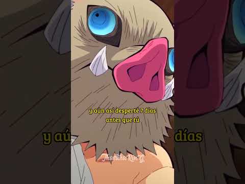 Inosuke viene de una familia de Tejón #kimetsunoyaiba #anime