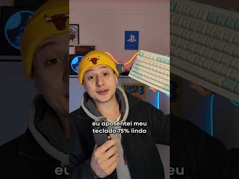 Como eu ME ADAPTEI ao teclado BIZARRO?