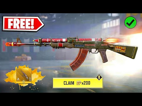 How To Get FREE LEGENDARY AK47 in COD Mobile! (Easy) New Secret Caches Update