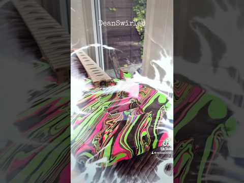 Swirling(multi coloured swirled guitar body) #shorts #shortsvideo