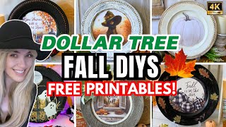 Easy & Beautiful Fall Crafts that Anyone Can Make! Dollar Tree Fall Decor