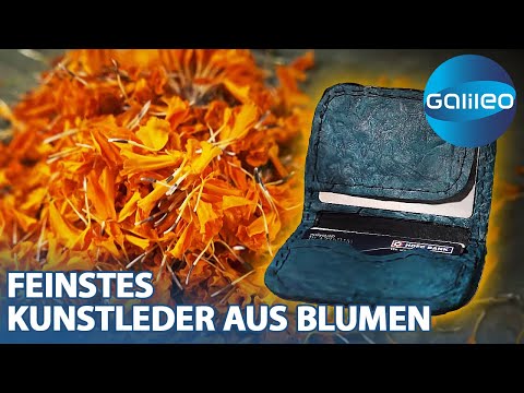 Zum Schutz des Ganges: Portemonnaies, Schuhe und Taschen hergestellt aus Blumen