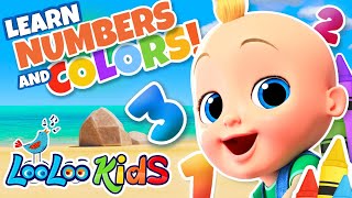 Let’s Count Together! Colors & Numbers Song - Kids Songs - LooLoo Kids Nursery Rhymes