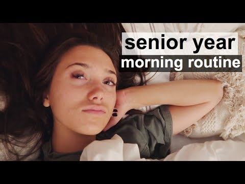 my REAL school morning routine - VLOG