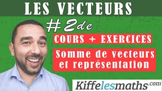 Sommes de vecteurs et relation de Chasles. Seconde. PARTIE 2.
