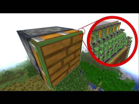 The LARGEST Possible WORKING Piston in Minecraft