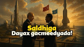 Muxuu Turkigu Saldhigan uga samaysanayaa xeebaha Somaliya! Saldhig Dayax gacmeedyadda laga rido