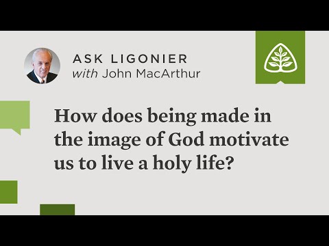 How does being made in the image of God motivate us to live a holy life?