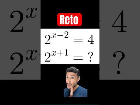 Resuelve esta ecuación con exponentes #reto