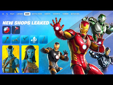 ALL NEW Collabs & SHOPS LEAKED Fortnite!! (TONIGHT & Returning)