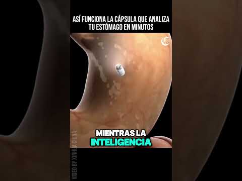 🤖💊 Cápsula con IA que analiza tu estómago #ciencia #curiosidades #sabiasque #datoscuriosos #medicina