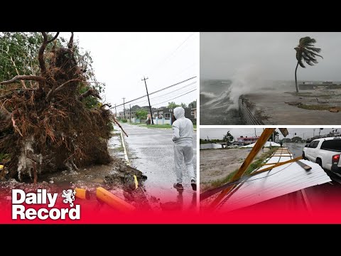 Hurricane Melissa: Britons locked down in hotels as massive storm batters Jamaica on way to Cuba