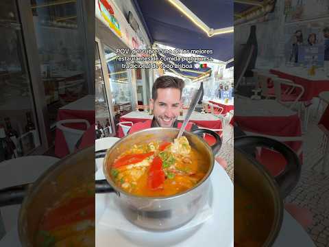 🍽️ He descubierto uno de los restaurantes de comida portuguesa tradicional de Lisboa ✨