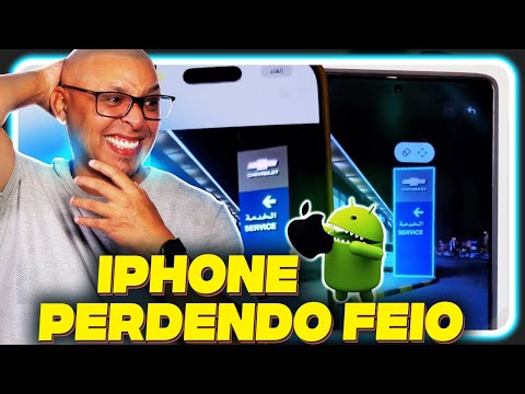 O ANDROID passou por cima da Apple com isso!