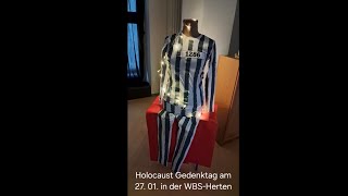 Holocaust Gedenktag am 27 01