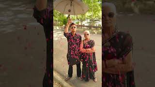 Coz it’s trending 🔥 rate our jodi 😅 most viral transformation by dadi pota 😍 #shorts #ytshorts