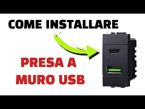 Come installare una presa USB a muro in 5 minuti!