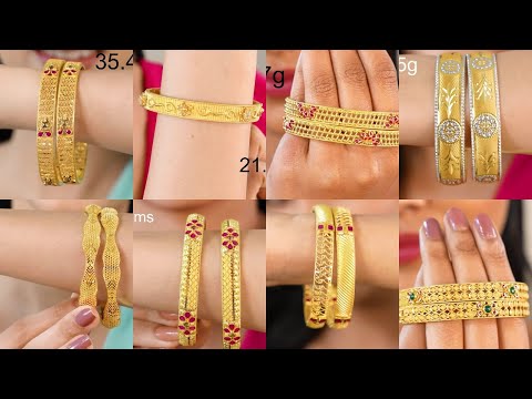 Latest gold bangles designs