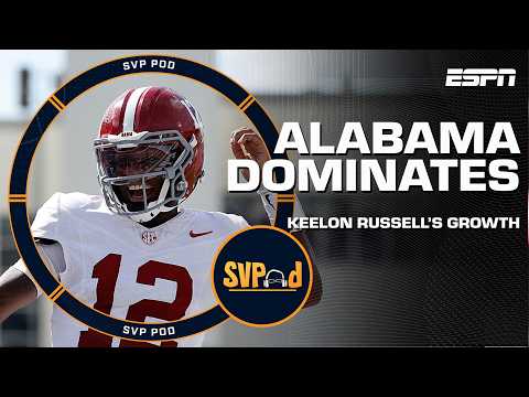 SVP ‘BLOWN AWAY’ by Alabama QB Keelon Russell’s RAPID <strong>Evolution</strong> | SVPod