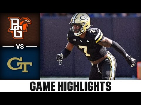 Bowling Green vs. Georgia Tech Game Highlights | 2023 ACC Football