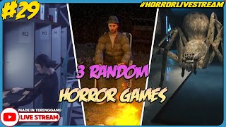 *SERAM!!* ||🔴 3 RANDOM HORROR GAMES #29 (Malaysia) #HorrorLivestream