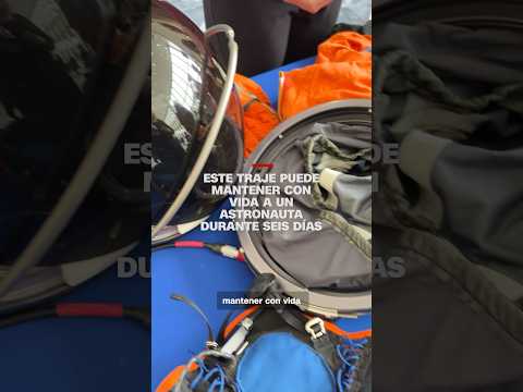 Este traje puede mantener con vida a un astronauta durante seis días