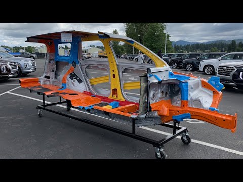 2020 Hyundai Palisade High Strength Steel Usage for Crash Protection