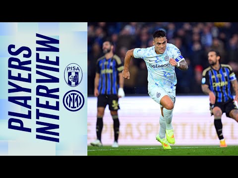 LE PAROLE DI LAUTARO MARTINEZ E ANDY DIOUF DOPO PISA 0-2 INTER | INTERVIEW 🎙️