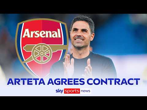 Mikel Arteta agrees new Arsenal contract to extend stay at Premier League champions