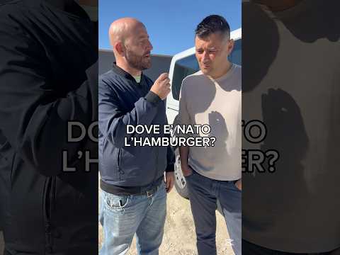 Dove è nato l’hamburger? #cibo #hamburger