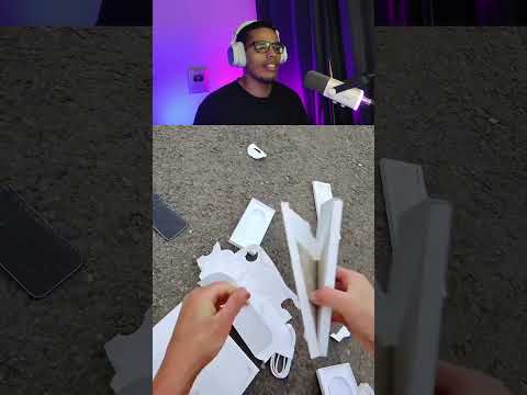 O cara quebrou o iPhone 17 pro Max #shorts