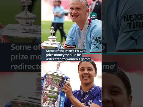 Could the men’s FA cup prize money be redirected to the women’s game? #football #news