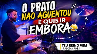 Teu Reino Vem - Paloma Possi | #drumcam - Thiago Silva 
