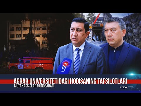 Agrar universitetidagi hodisaning tafsilotlari – masʼullar munosabati