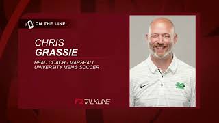Talkline: Marshall Soccer Coach Chris Grassie on rematch with WVU