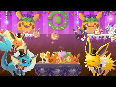 【公式】『ポケまぜ』イーブイたちのハロウィンイベントが続々と開催！